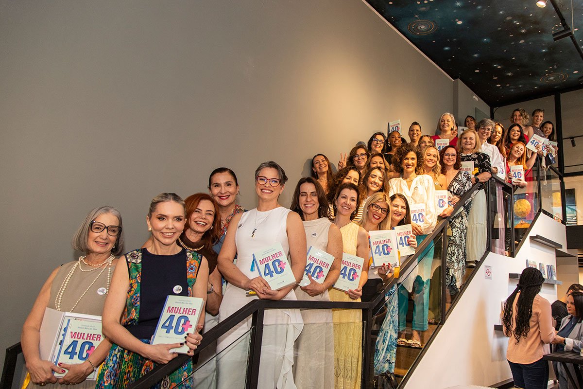 Lançamento do livro Mulheres 40+: Transformação e Protagonismo